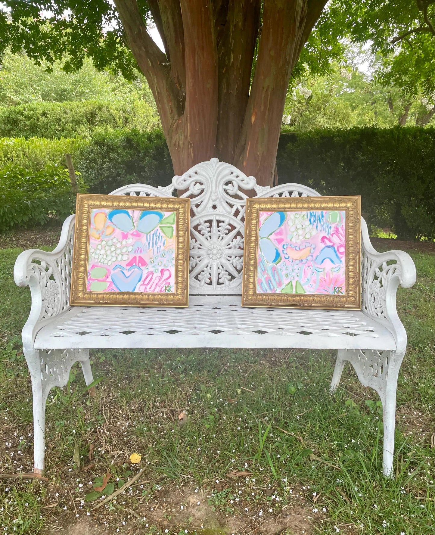 "Sunshower I" Canvas Print