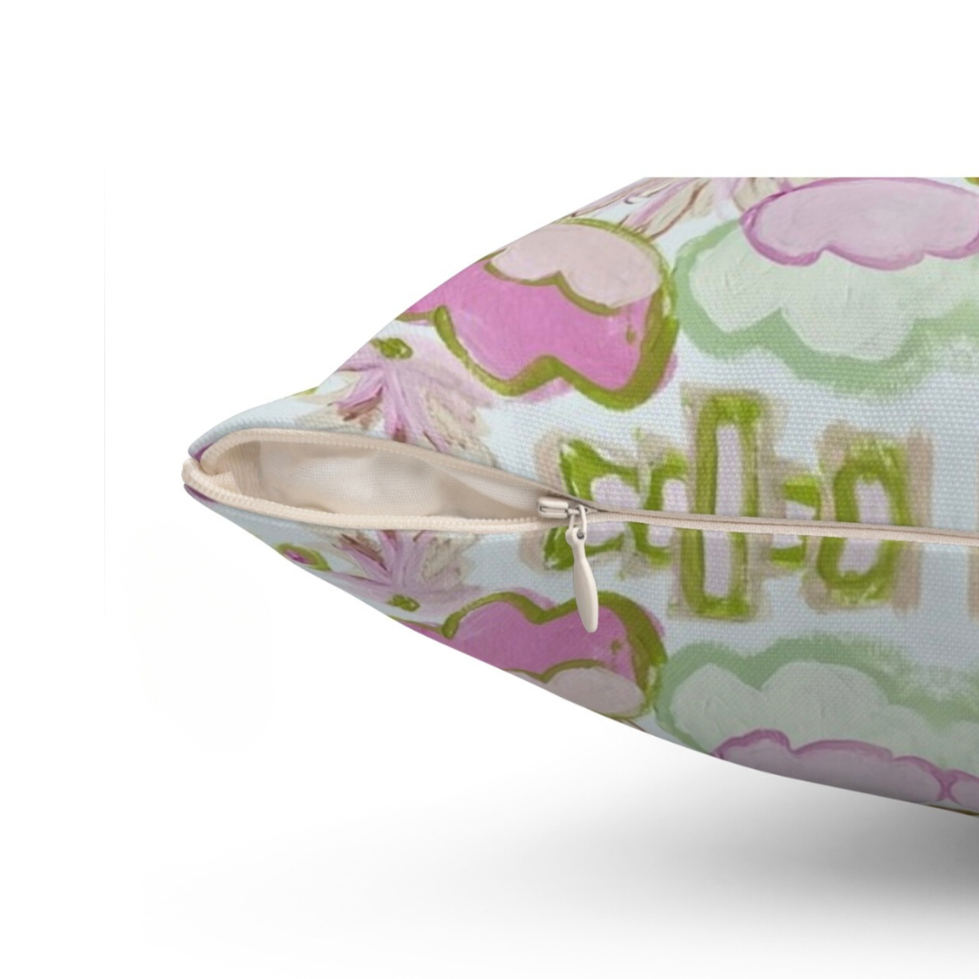 Pink Royale 14x14 Pillow
