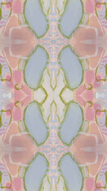 Cosmopolitan Pink and Blue Peel & Stick Wallpaper